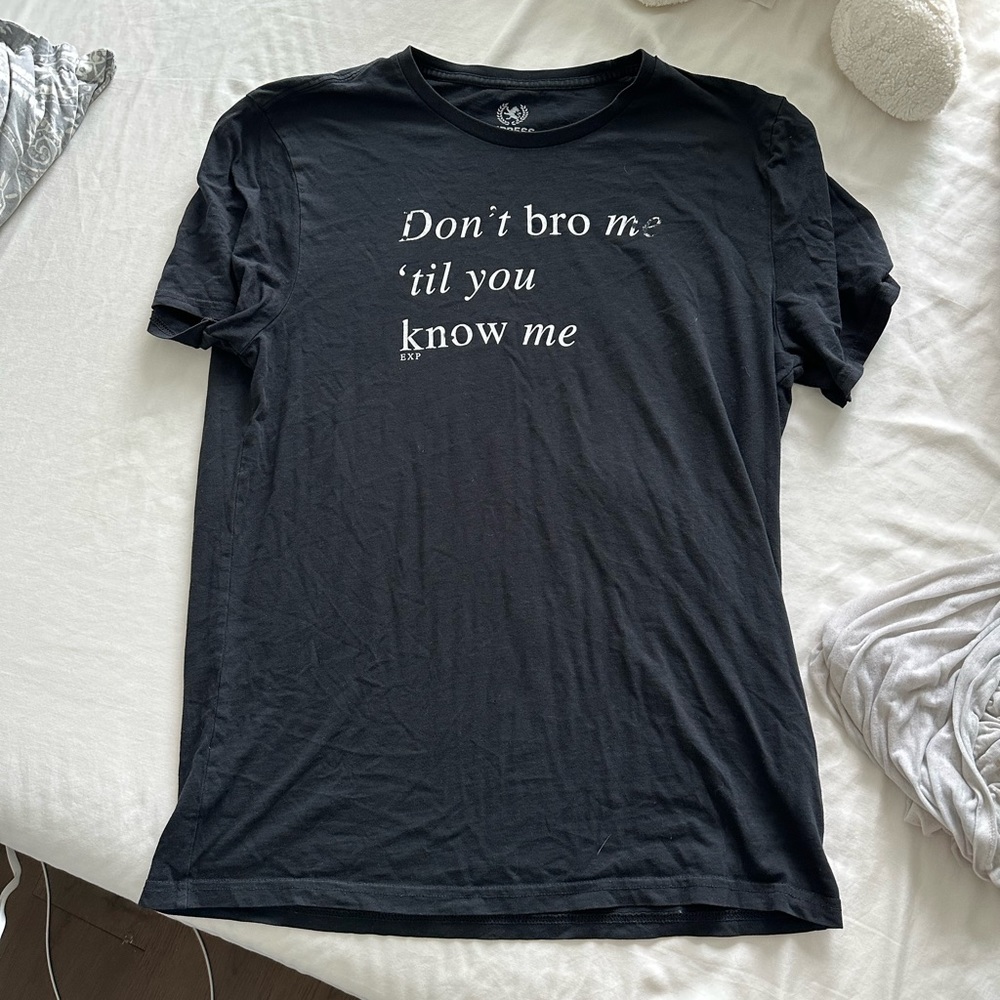 Express black t shirt